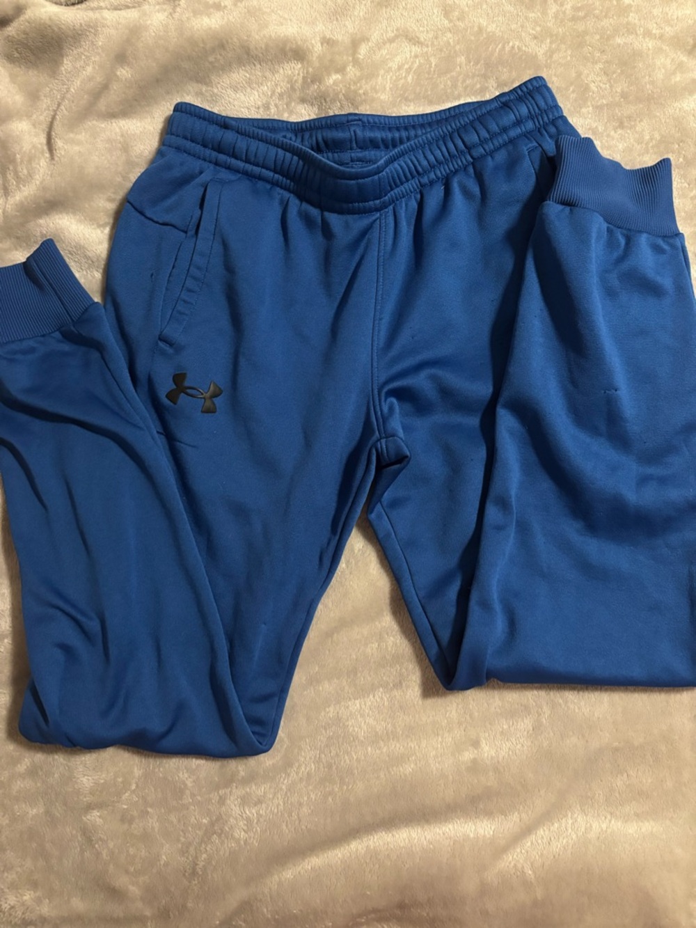 Under Armour Royal Blue Kids' Athletic Joggers